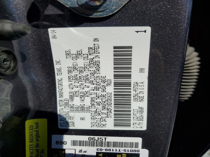 2014 Toyota Tundra Crewmax SR5