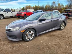 Honda salvage cars for sale: 2017 Honda Civic LX