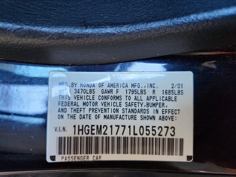 2001 Honda Civic HX