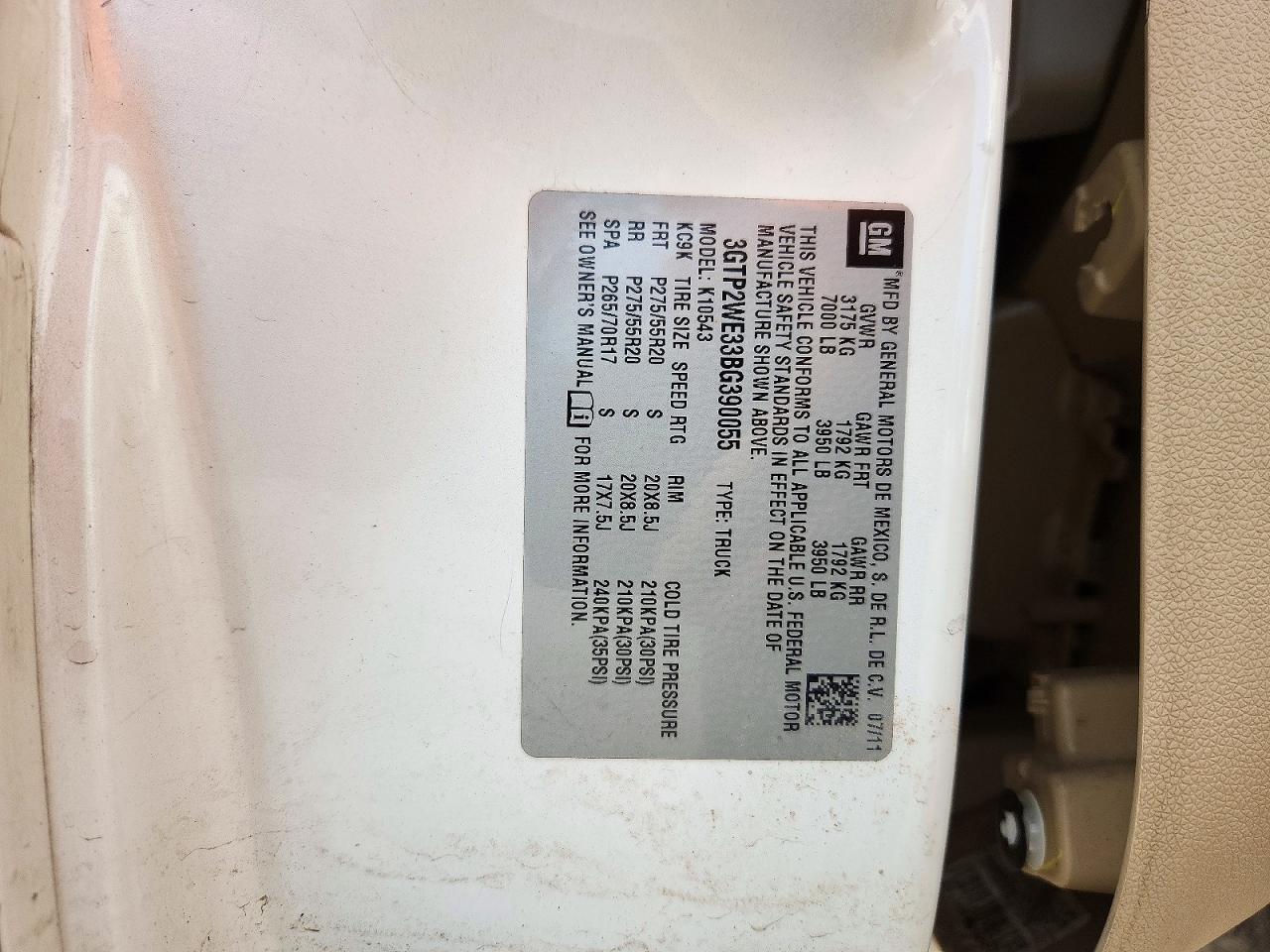 2011 GMC Sierra K1500 SLT