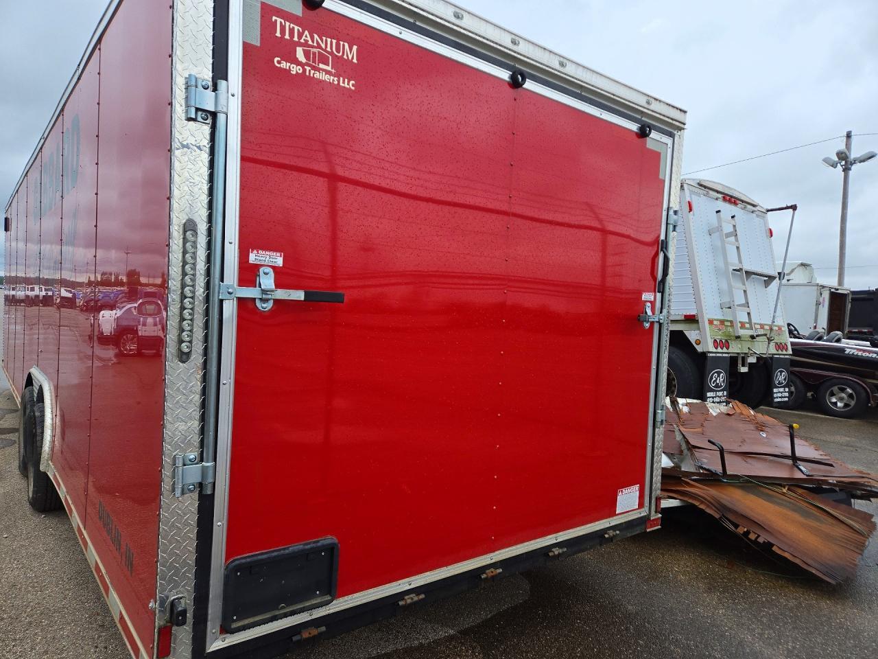 2025 Titanium Cargo 8.5X28 Enclosed Cargo Trailer
