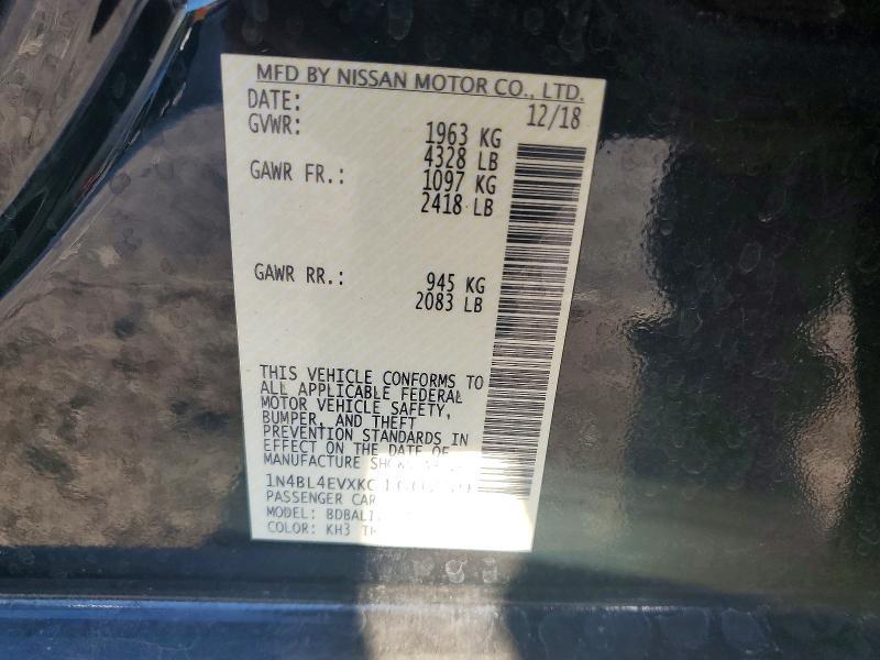 2019 Nissan Altima SL