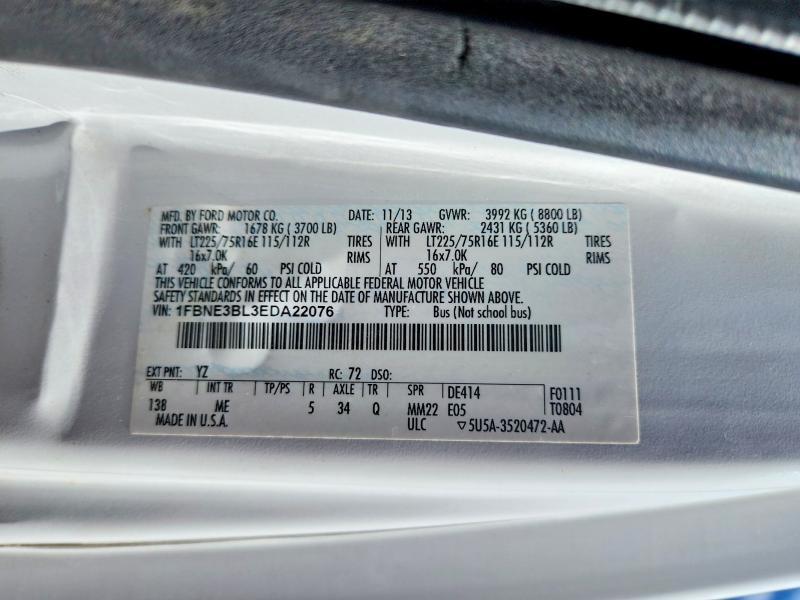 2014 Ford Econoline E350 Super Duty Wagon