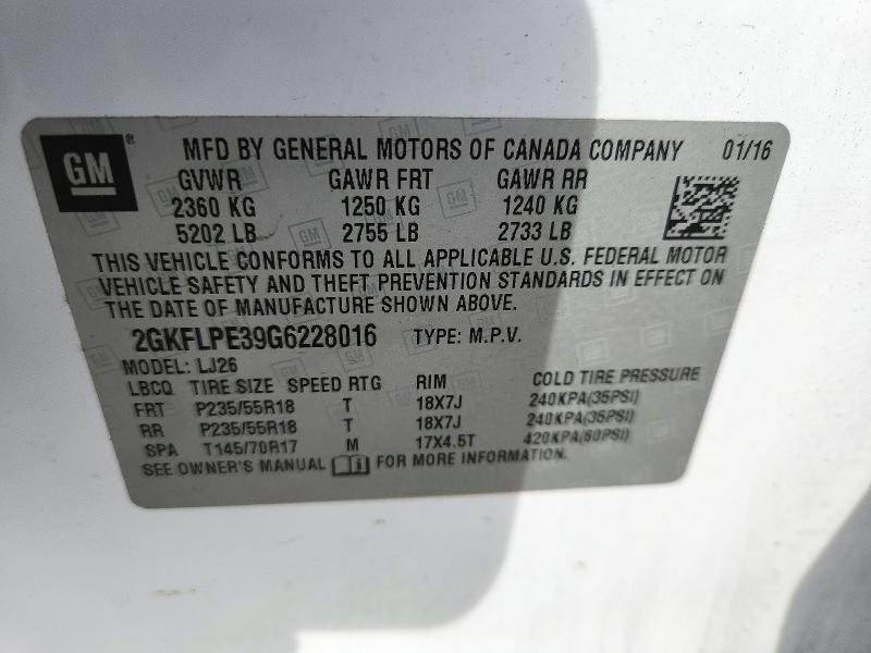 2016 GMC Terrain SLT