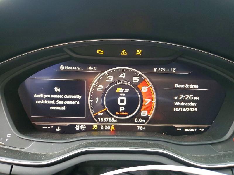 2018 Audi S5 Prestige