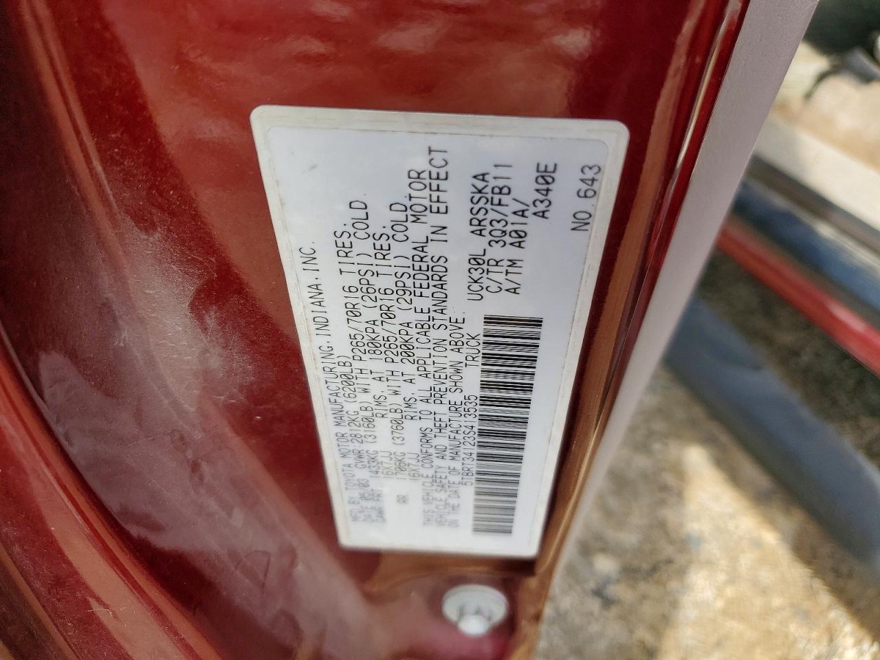 2003 Toyota Tundra SR5