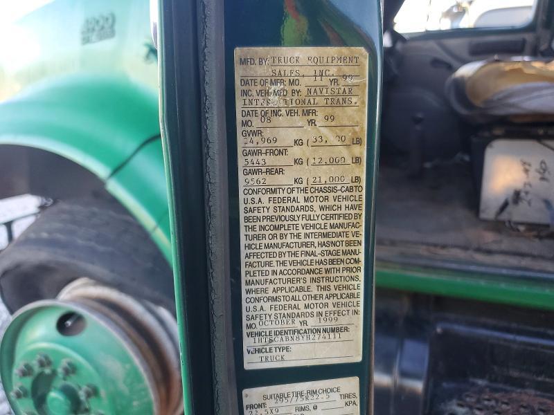 2000 International 4700 Dump Truck