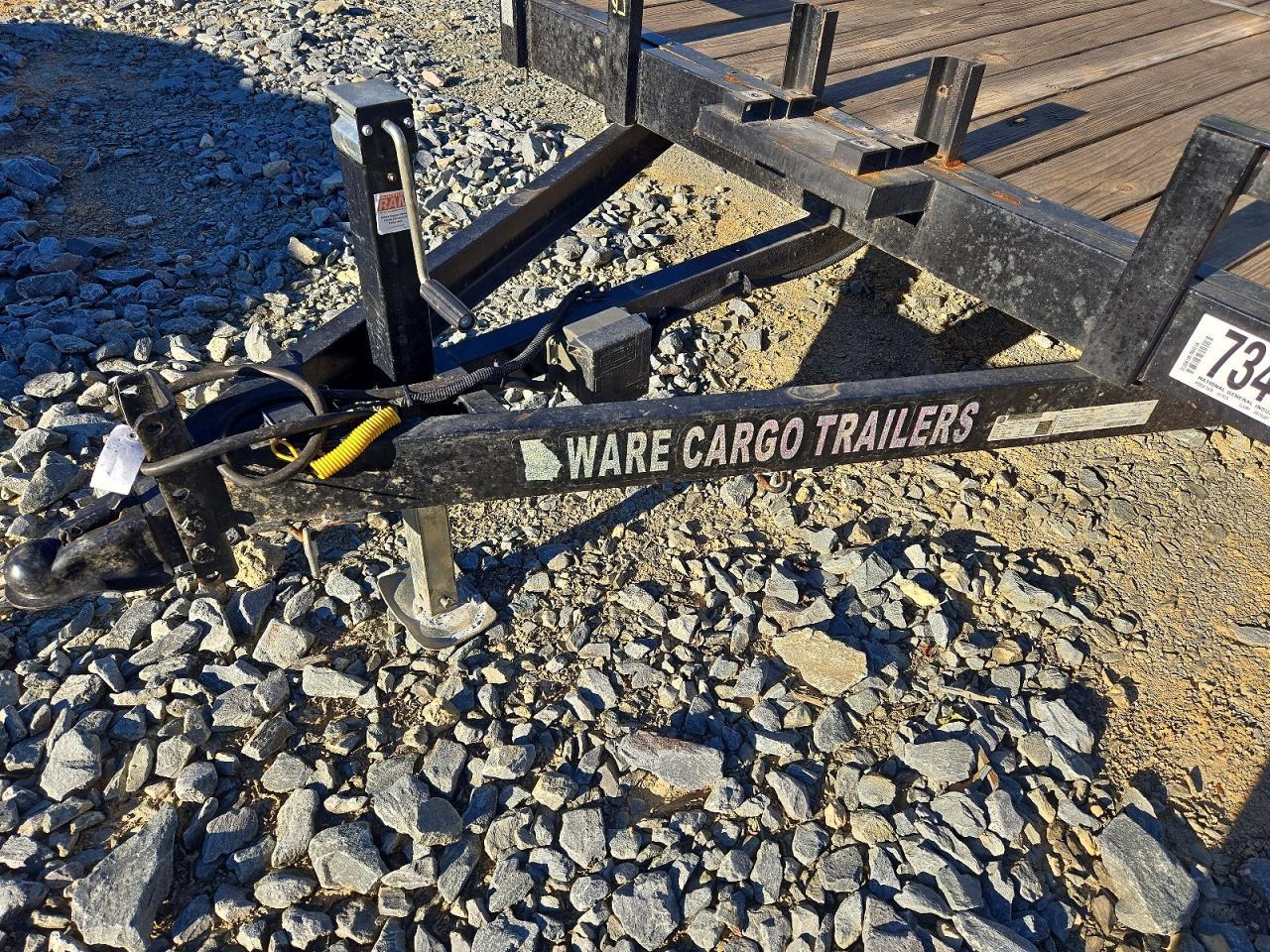 2026 Ware Cargo 2021 Ware Cargo 7X24 TA  Equipment Trailer