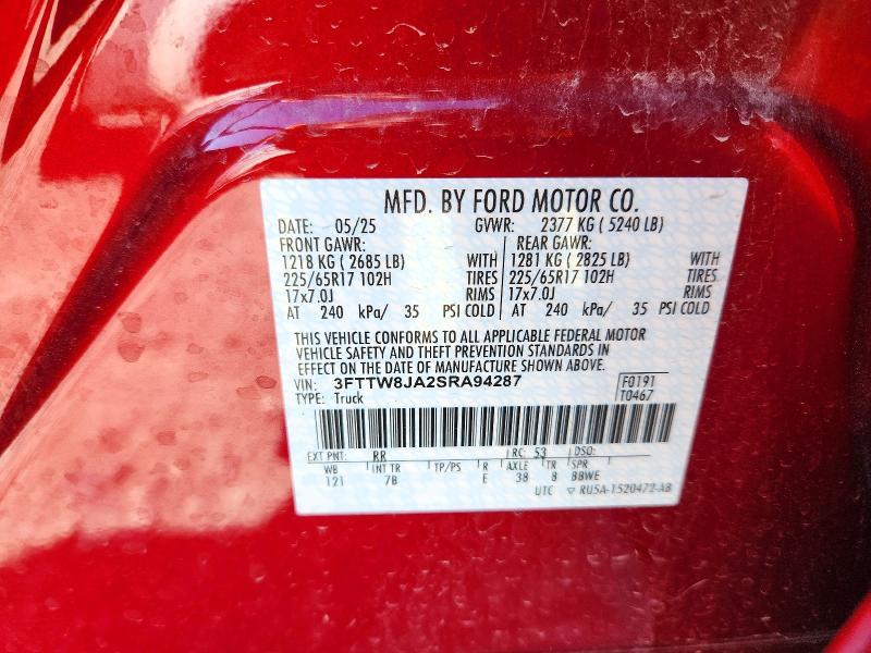 2025 Ford Maverick XLT