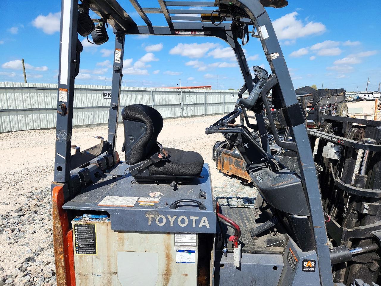 2016 Toyota 8FGCU20 Forklift
