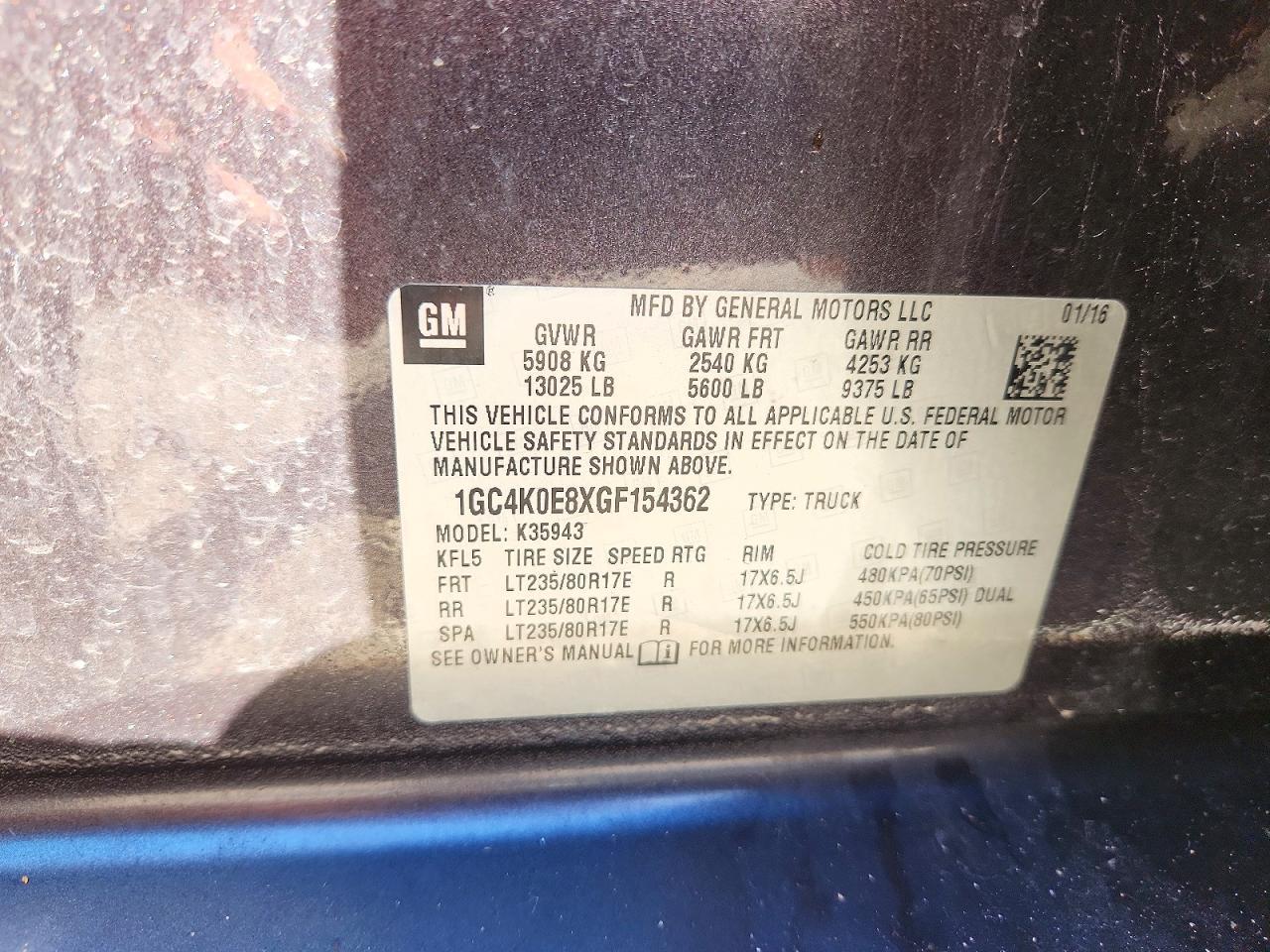 2016 Chevrolet Silverado K3500 LTZ