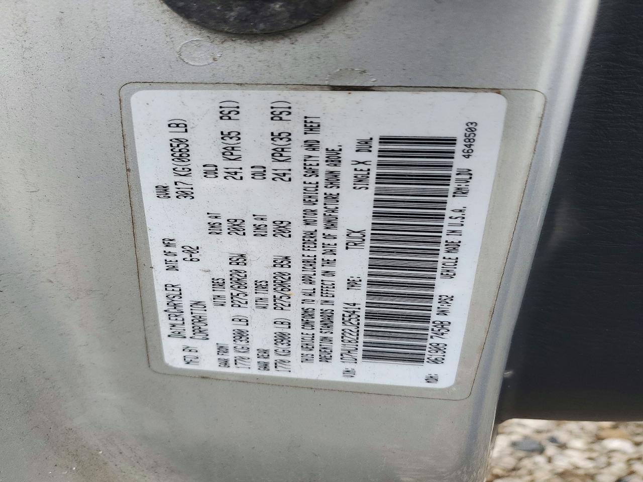 2002 Dodge RAM 1500