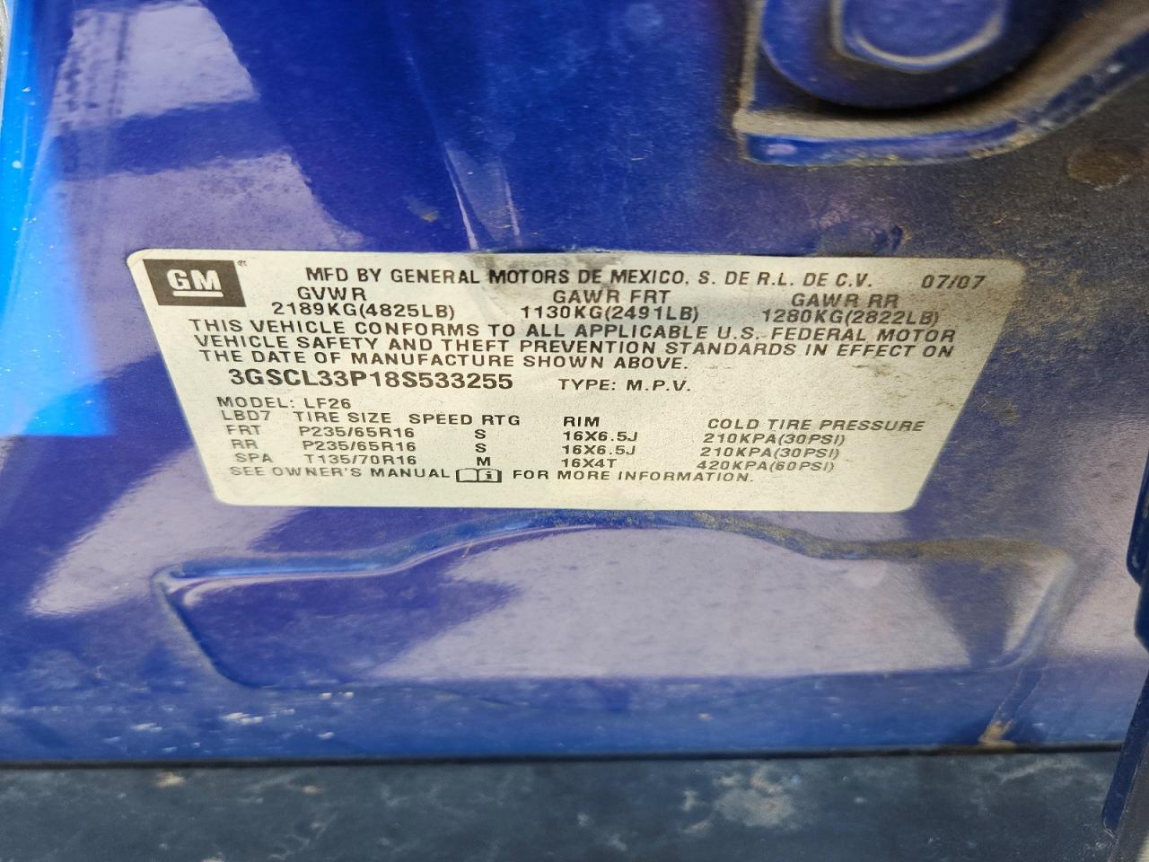 2008 Saturn Vue XE