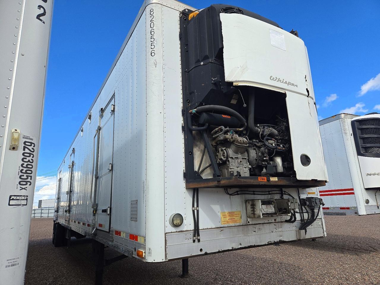2016 Utility Trailer 2016 Utility VS2RA Refrigerated Van Trailer