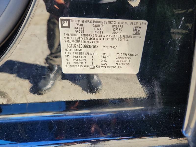 2016 GMC Sierra K1500 SLT