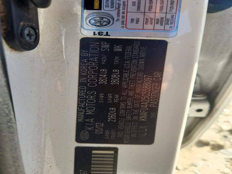 2012 KIA Forte EX