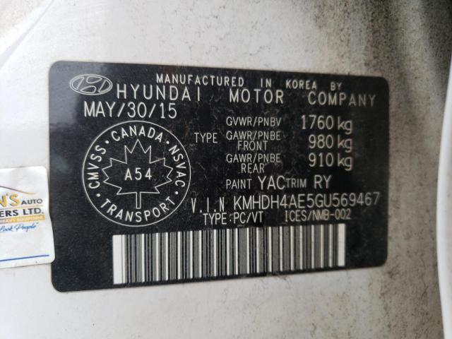 2016 Hyundai Elantra se