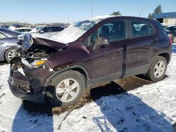 Chevrolet Trax LS salvage cars for sale: 2021 Chevrolet Trax LS