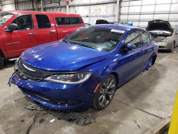 Salvage cars for sale from Copart Hueytown, AL: 2016 Chrysler 200 S