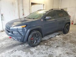 Salvage cars for sale from Copart Madisonville, TN: 2016 Jeep Cherokee Trailhawk