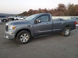 Salvage cars for sale from Copart Brookhaven, NY: 2017 Nissan Titan S