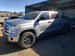 Salvage cars for sale from Copart Colorado Springs, CO: 2016 Toyota Tundra Crewmax SR5