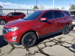Chevrolet Equinox salvage cars for sale: 2018 Chevrolet Equinox LT