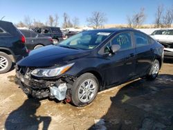 Chevrolet salvage cars for sale: 2019 Chevrolet Cruze LS