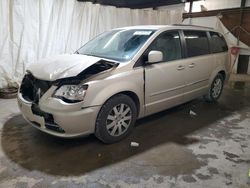 Salvage cars for sale from Copart Ebensburg, PA: 2015 Chrysler Town & Country Touring