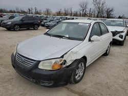 KIA Spectra salvage cars for sale: 2008 KIA Spectra EX