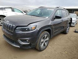 Jeep salvage cars for sale: 2022 Jeep Cherokee Limited