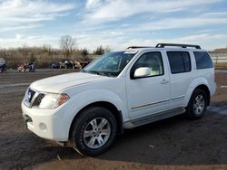 Salvage cars for sale from Copart Columbia Station, OH: 2012 Nissan Pathfinder S
