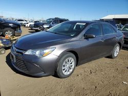 Toyota Vehiculos salvage en venta: 2017 Toyota Camry LE