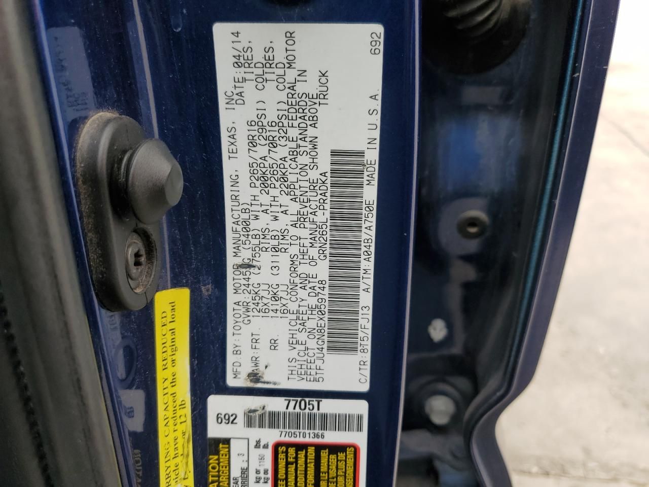 2014 Toyota Tacoma Double Cab Prerunner