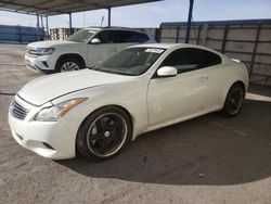 Salvage cars for sale from Copart Anthony, TX: 2010 Infiniti G37 Base