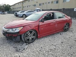 Vehiculos salvage en venta de Copart Opa Locka, FL: 2017 Honda Accord Sport Special Edition