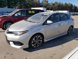 Toyota Corolla IM Vehiculos salvage en venta: 2017 Toyota Corolla IM