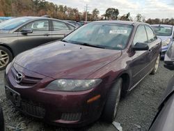 Mazda 6 i salvage cars for sale: 2008 Mazda 6 I