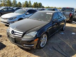 Mercedes-Benz Vehiculos salvage en venta: 2013 Mercedes-Benz C 300 4matic