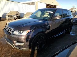 Land Rover Vehiculos salvage en venta: 2014 Land Rover Range Rover Sport HSE