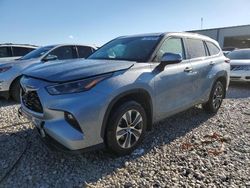 Toyota Highlander salvage cars for sale: 2022 Toyota Highlander Hybrid XLE