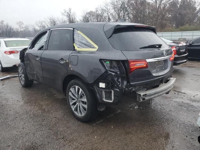 2016 Acura MDX Technology