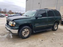 Chevrolet Tahoe salvage cars for sale: 2001 Chevrolet Tahoe K1500