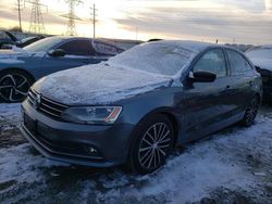 Volkswagen salvage cars for sale: 2015 Volkswagen Jetta SE