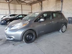 Salvage cars for sale from Copart Cartersville, GA: 2015 Nissan Leaf S
