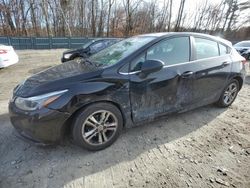Vehiculos salvage en venta de Copart Candia, NH: 2017 Chevrolet Cruze LT