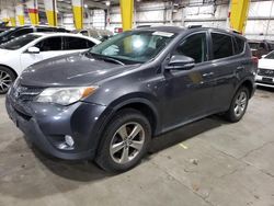 Toyota Rav4 salvage cars for sale: 2015 Toyota Rav4 XLE