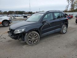 Salvage cars for sale from Copart Dunn, NC: 2017 Volkswagen Tiguan S