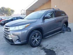 Salvage cars for sale from Copart Vallejo, CA: 2019 Toyota Highlander LE
