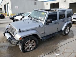 Jeep salvage cars for sale: 2013 Jeep Wrangler Unlimited Sahara